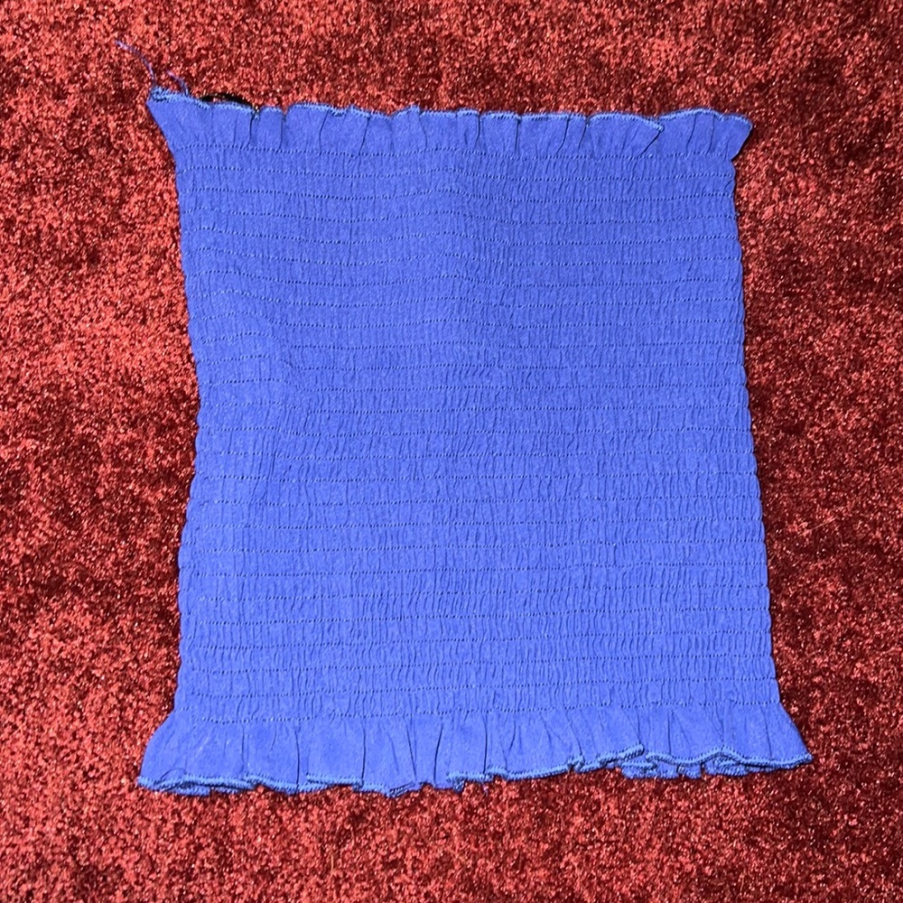 Royal Blue Tube Top